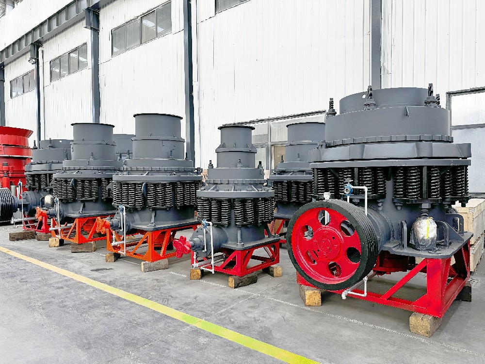 Конусная дробилка комбинированного типа