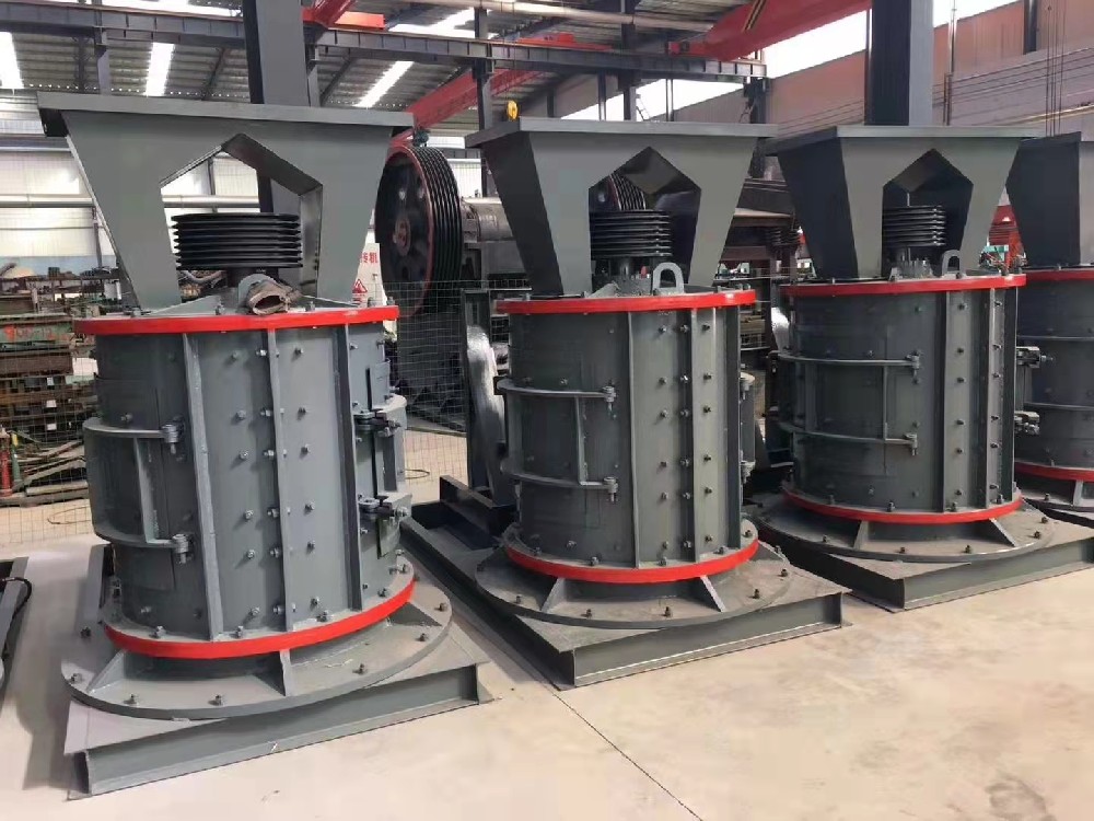 Машина для производства песка с вертикальным валом и цифровым управлением